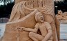 В музее Эрец-Исраэль в Тель-Авиве проводится летний фестиваль песчаной скульптуры «Сказки из песка», фото №5